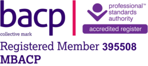 Logo British Association for Counselling and Psychotherapy Registered Member